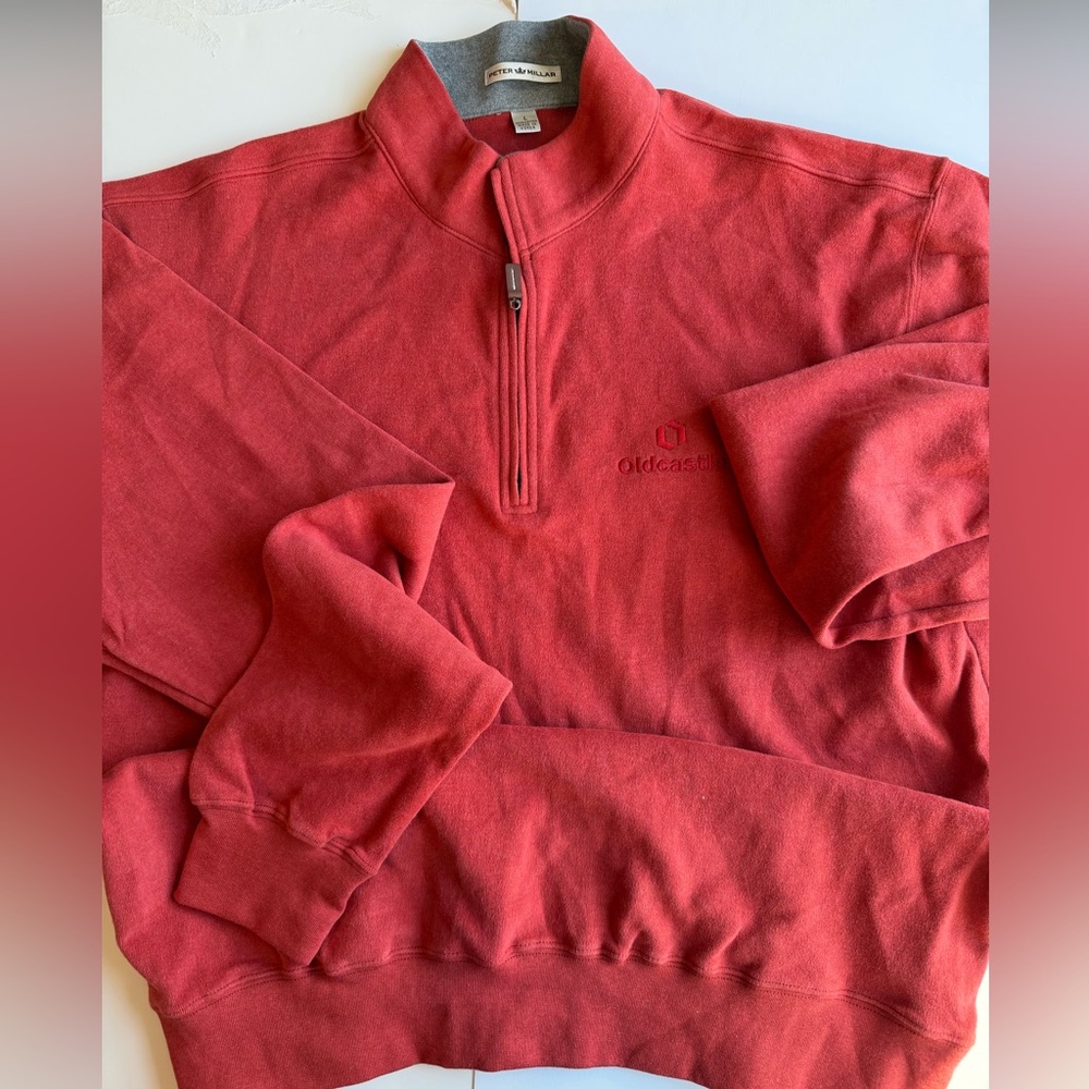 NWOT Peter Millar Men's Performance Quarter-zip